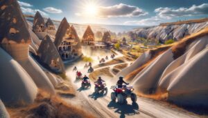 "Cappadocia ATV Safari Adventure - Explore Fairy Chimneys on Wheels."